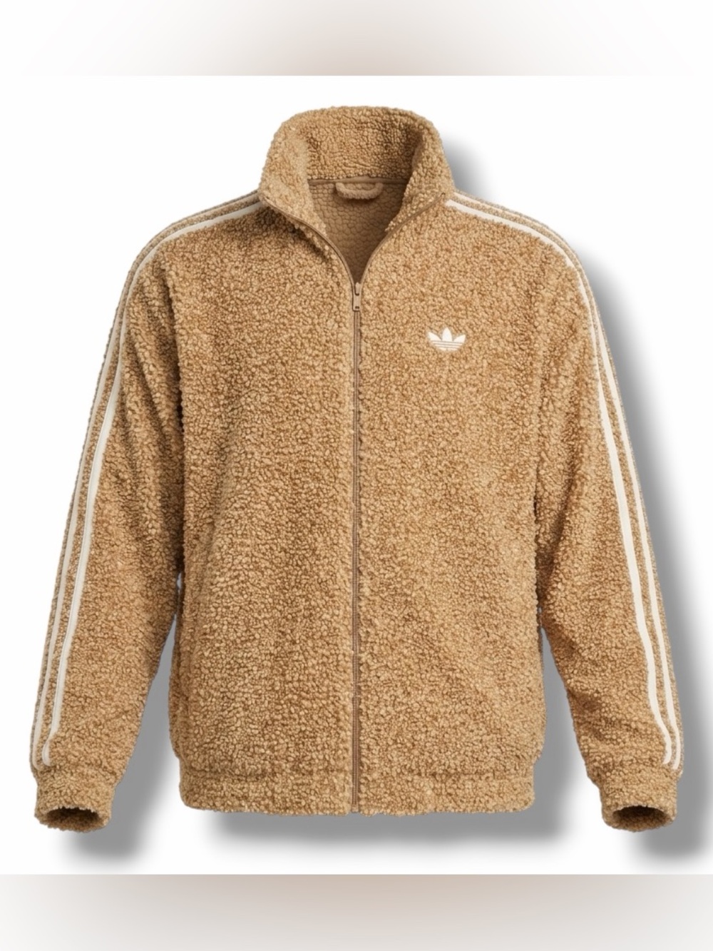 Adidas Originals Boucle Firebird Tracktop Jacket - KS5274 - Cardboard - 2XL - Picture 3 of 12